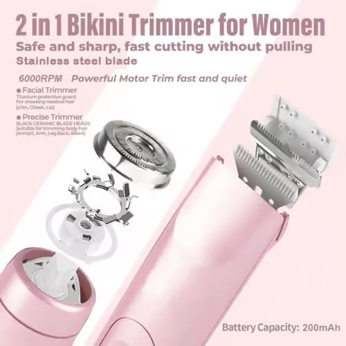 🔥 – Winter & New Year Gift – Comfort 2 in 1 Electric Lady Shaver