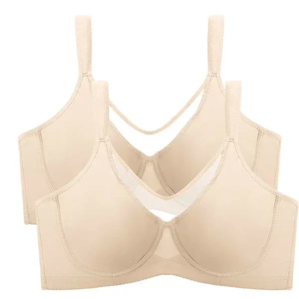 💐Women’s Elegant Sheer Full Coverage Minimizer Bra ✨ Plus Size for Large Busts | No Digging, No Spillage & Ultra Comfy