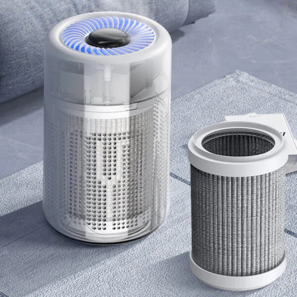 🏠 Compact Home Air Purifier – Multi-Layer Filter, Quiet Operation, Energy-Efficient – Perfect for Allergies, Dust & Pet Hair 🌿